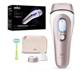 Braun Skin i-expert Pro PL7147 Gold / IPL-Epilierer / 3 Intensitätsstufen / Angebot