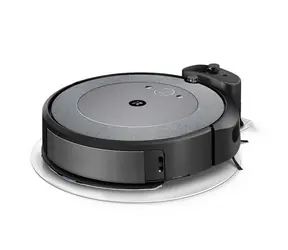 iRobot Roomba Combo i5 grau / Roboterstaubsauger / WLAN / BT / Staubsaugen und Wischen / 1850 mAh