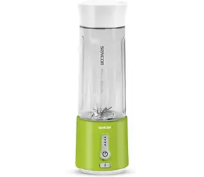 Sencor SBL 131GR grün / Tragbarer Smoothie-Mixer / 150 W / Integrierter Akku / 500 ml