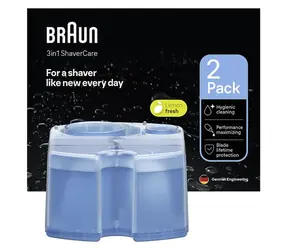 Braun Reinigungskartusche Clean & Renew CCR 2 (2 Stück)