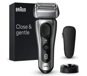 Braun Series 8 8517s Wet&Dry / Rasierer / Herren / Flachrasierer / 60-Minuten-Betrieb / Für das Gesicht