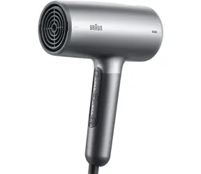 Braun HD435 grau / Haartrockner / 2200 W / 3 Temperaturen / 3 Geschwindigkeiten / 2,2 m