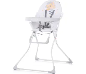 CHIPOLINO Esszimmerstuhl Teddy Platinum / von 6 Monaten bis 3 Jahren