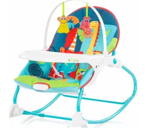 CHIPOLINO Kinderschaukelstuhl Enjoy - blau / von 0 - 6 Monaten / bis 9 kg