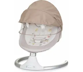 CHIPOLINO Elektrische Wiege Brida Macadamia / von 0 - 6 Monaten / bis 9 kg