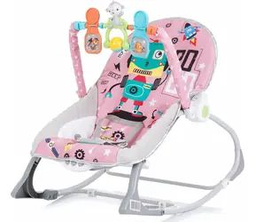 CHIPOLINO Babybett vibrierend 2 in 1 Baby Spa Pink