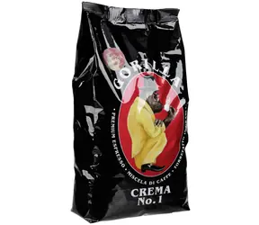 Joerges Gorilla Crema No.1 1 kg / Kaffeebohnen / 100 % Arabica / Vakuumverpackung 