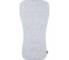 CHIPOLINO Weiche Matte für den Kinderwagen Graue Sterne