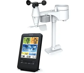 Sencor SWS 9898 Professionelle Wetterstation schwarz / LCD / WLAN