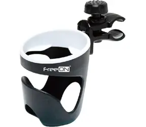FreeON Universal-Flaschenhalter - Schwarz und Weiß