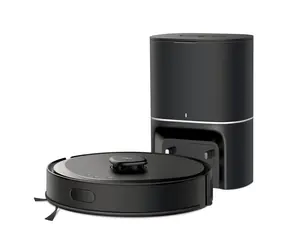 TP-LINK Tapo RV30 Max PLUS schwarz / Roboterstaubsauger + Basis / Staubsaugen & Wischen / WLAN / BT / 2600 mAh / HEPA