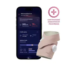 Owlet Dream Sock Dusty Rose / Intelligente Socke / Gesundheitsmonitor für ein Kind 