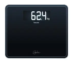 BEURER GS410blc schwarz XXL / Personenwaage / digital / Auflösung 100 g / Tragkraft 200 kg 