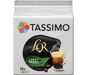 Jacobs L'OR Café Lungo Brazil Tassimo 16 Stück