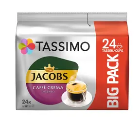 Jacobs CAFFE Crema INTENSO Tassimo 24 Stück