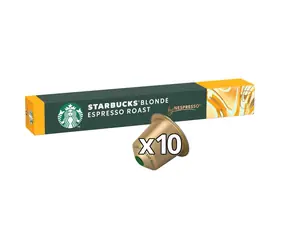 Starbucks Blonde Espresso Nespresso 10 Stück / Kapselkaffee  
