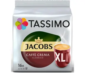 Jacobs Caffé Crema Classico Tassimo XL 16 Stück