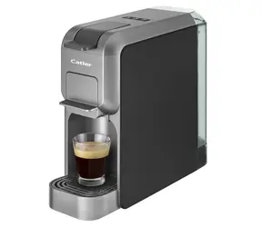 Catler ES 700 Porto BG grau / Kapselkaffeemaschine / Nespresso & Tchibo & Dolce Gusto / 1350 W / 15 bar / 0,8 l