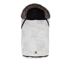 KikkaBoo Winterfußsack Trendy Memphis Weiß