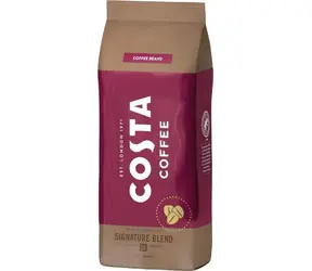 Costa Coffee Signature Dark 1 kg / Kaffeebohnen / Mischung aus Arabica und Robusta 