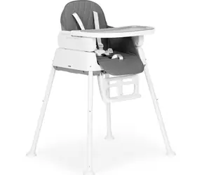 ECOTOYS 3-in-1 Esszimmerstuhl grau