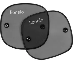 Lionelo Auto-Sonnenschutz 2-teilig schwarz