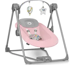 Lionelo Kinderschaukelstuhl Otto Pink Baby / ab Geburt