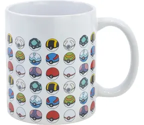 STOR Keramiktasse 325 ml Pokeballs