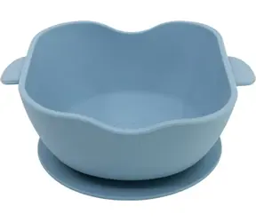 STOR Silikonschüssel mit Saugnapf Mickey Mouse