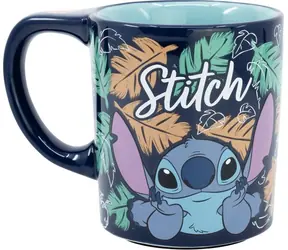 STOR Keramikbecher mit rutschfestem Boden 295 ml Stitch