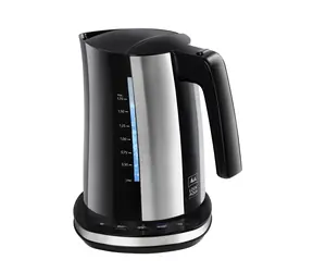 Melitta Look Aqua Deluxe schwarz / Wasserkocher / 2400 W / 1,7 L