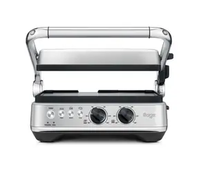 Sage the BBQ & Press Grill SGR700BSS silber / Elektro-Kontaktgrill / 1800W / 3 Programme / 100°C - 230°C 