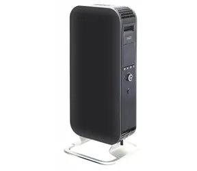 Mill Ölradiator AB-H1000DN SCHWARZ / 1000W / LED-Anzeige / Tag-Nacht-Thermostat / Glasfront / schwarz  