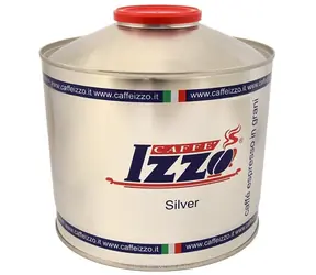 Izzo Caffé Silver 1 kg / Kaffeebohnen / 90 % Arabica & 10 % Robusta / Dose