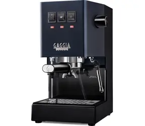 Gaggia Classic E24 blau / Hebelkaffeemaschine / 1200W / 2,1 l / 15 bar / Schaumdüse