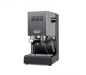 Gaggia Classic E24 grau / Hebelkaffeemaschine / 1200W / 2,1 l / 15 bar / Schaumdüse