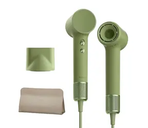 Laifen Swift Mini grün / Haartrockner / 1100W / 2 Geschwindigkeiten / 3 Temperaturen / Konzentrator / 1,8 m