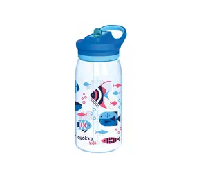 Quokka Kunststoff-Trinkflasche Glow Kids Sea Life 580 ml
