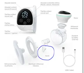 TrueLife Nutrio BP W5 Ventil / Ersatzventil