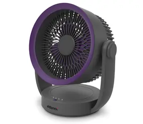 Eldonex CoolWind grau / Tischventilator / 9W / USB-C / 12,5 cm 