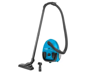 Sencor SVC 45BL-EUE3 blau / Beutelstaubsauger / 850 W / 1,5L / 79 dB / 7,5m Radius