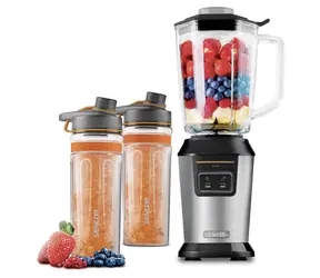 Sencor SBL 7550SS grau / Smoothie-Mixer / 800W / 2x 600ml