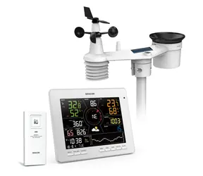 Sencor SWS 16600 WiFi SH Wetterstation weiß / Farb-LCD / Funksensor