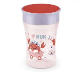 NUK Magic Cup mit Deckel 230ml / rot