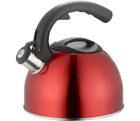 Lamart Cuivre Teekanne 2,5l rot / Edelstahl