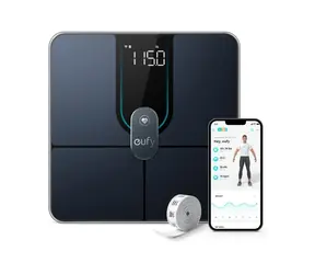 Anker Eufy P2 Pro schwarz / Personenwaage / 16 Körperindikatoren / TFT-Display