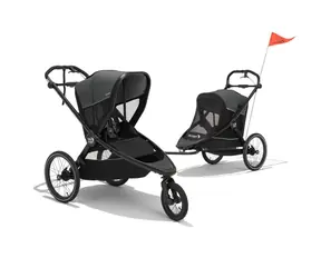 BabyJogger PRIX 2in1 (Fahrrad & Fahrrad) AMBITION BLACK