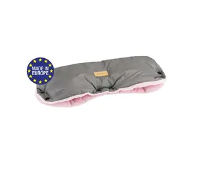 Bomimi FLAPI Premium Muff, grau-pink