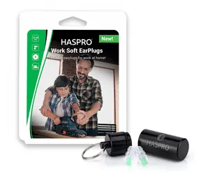 Haspro Work - Home Ohrstöpsel gegen Lärm am Arbeitsplatz, 1 Paar / 2 Stück