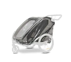 Hauck Bike N Walk Duo Regenmantel für Fahrradkinderwagen